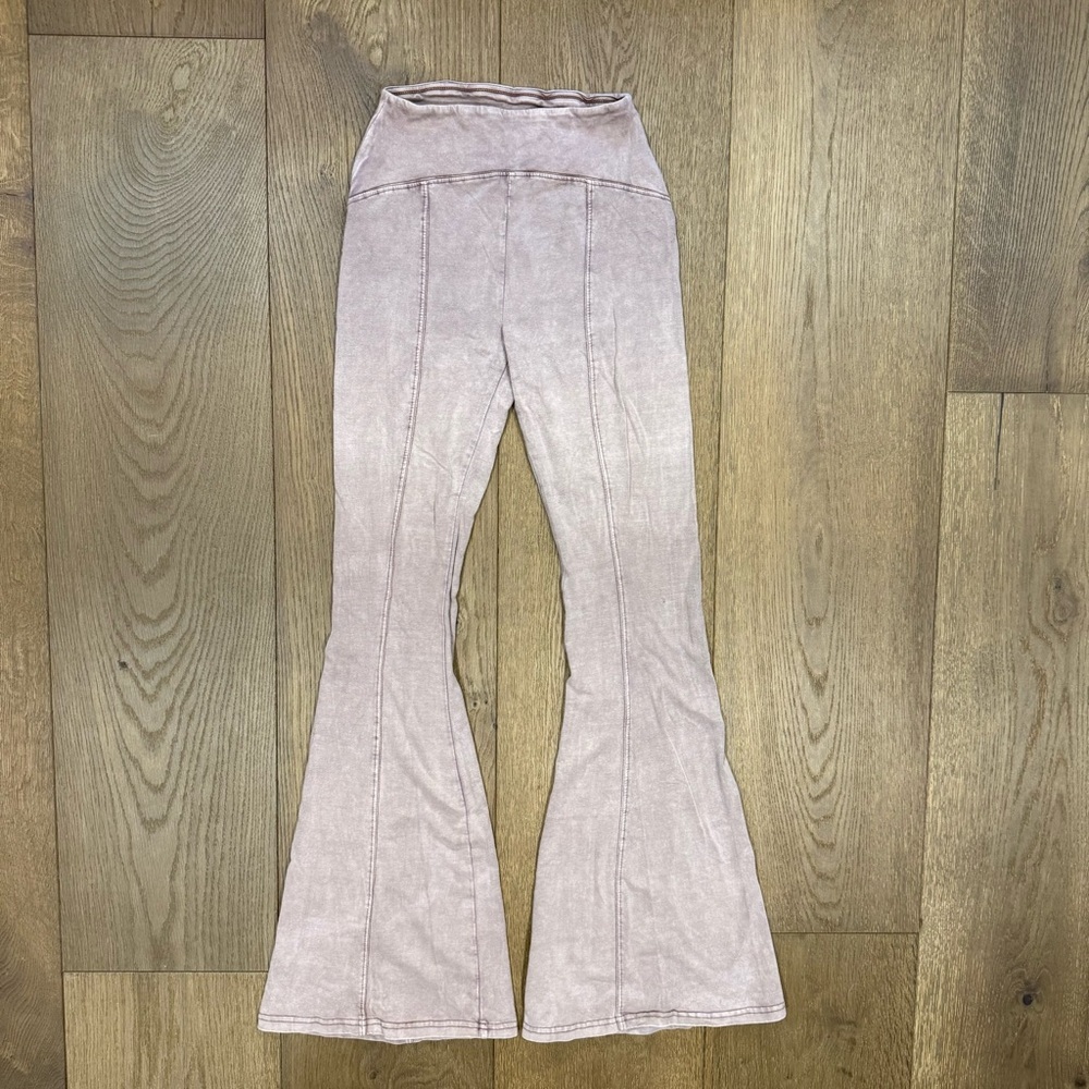 Out From Under Aria Seamed Flare Pants Urban Outfitters